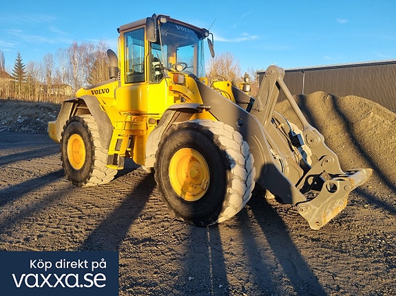 Hjullastare Volvo L120E med Våg