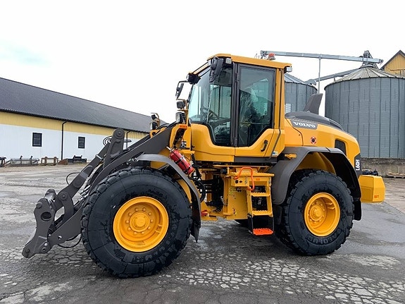 Volvo L60H lastmaskin, lockup, ny maskin, svensksåld