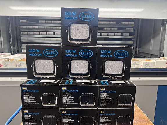 LED Belysning 120 watt