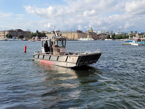 Arbetsbåt/ Aluminiumbåt CWA690WT PH