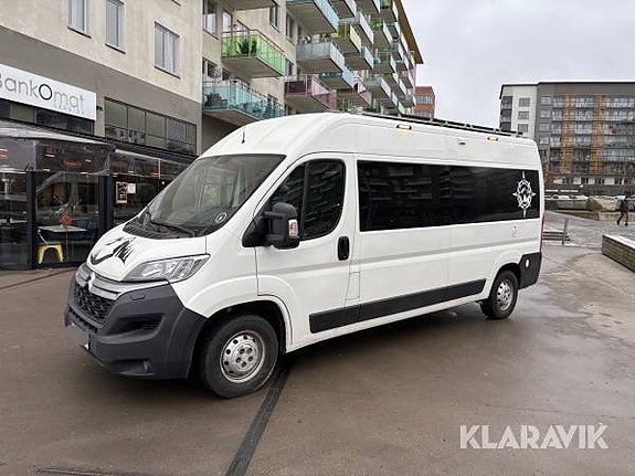 Husbil Citroën Jumper nybyggd B-körkort, 3-bädd 169Hk