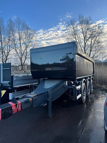 Nor Slep Dumperkärra singelhjul tipp LAGER