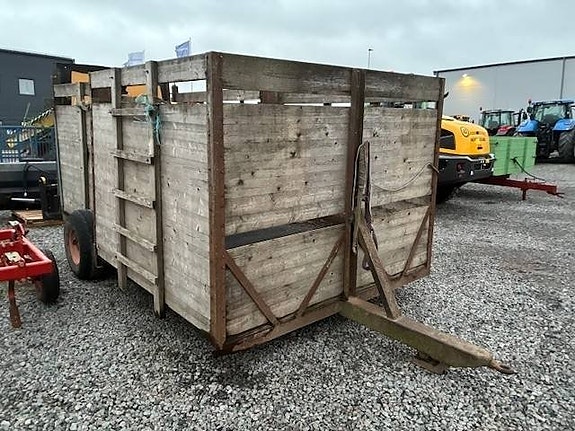 Djurkärra Trälämmar/Gummimatta