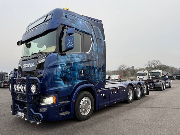 Scania S 650 Tridem Lastväxlare komplett Ekipage Kilafors