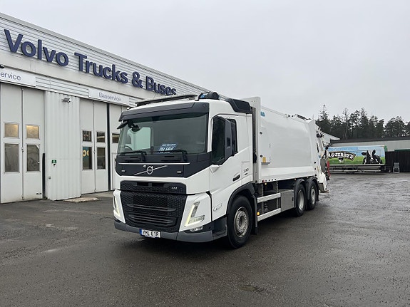 Volvo FM Sopbil enfackare med vinsch