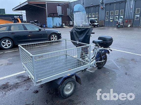 Norsjö Carrier 4-stroke Flakmoped (115563)