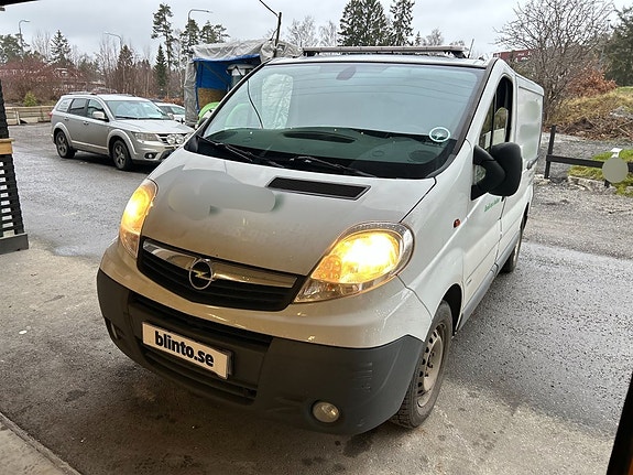 Lätt lastbil OPEL VIVARO 2900 CDTI ecoflex / Repobjekt