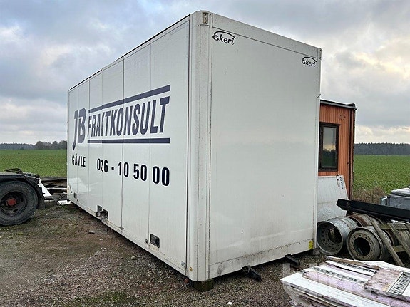 Lastbilsskåp Ekeri VA Öppningsbara sidor