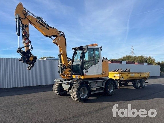 Liebherr A910 Hjulgrävare med vagn (111267)