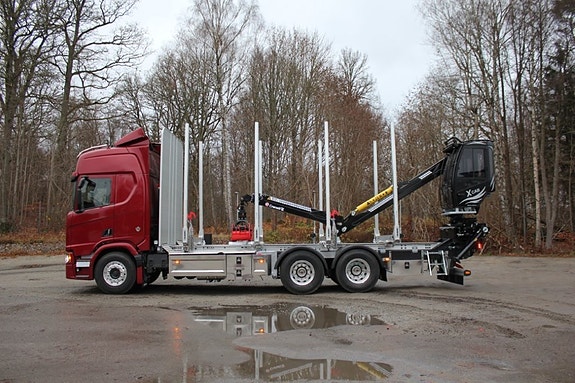 Helt ny Scania R660 timmerbil för omgående leverans