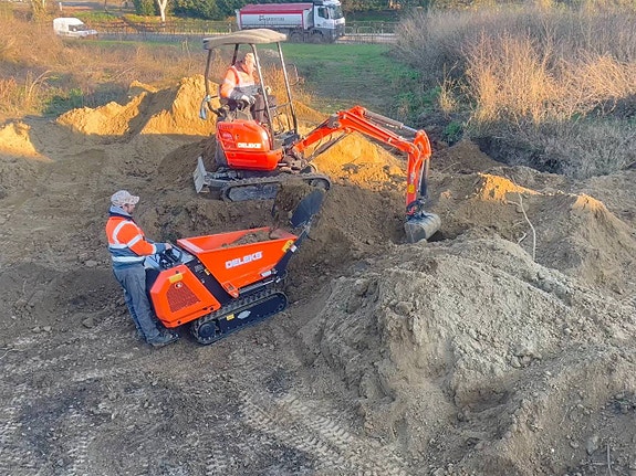DELEKS® M8000-KUBOTA Hydrostatisk Minidumper – 800 kg 2 of 12