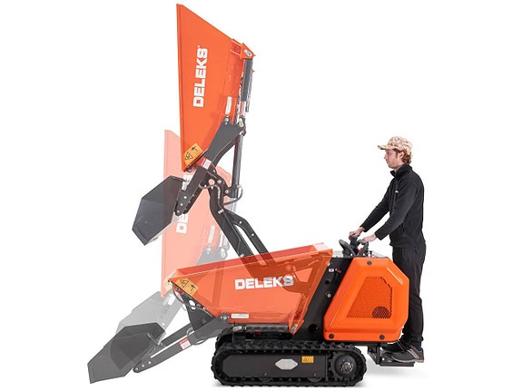 DELEKS® M8000-KUBOTA Hydrostatisk Minidumper – 800 kg 4 of 12
