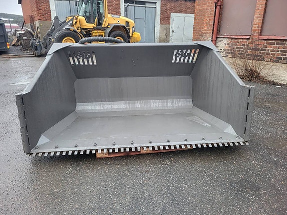 snöskopa Ufo klaffskopa 2,5m3