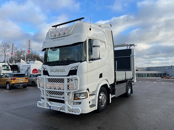 Scania R410 4x2 TMA Bil MaxiSign, Klädd hytt, Euro 6