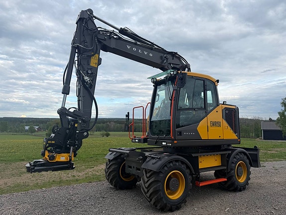 Volvo EWR150F rototilt ec319 Twinhjul steg5