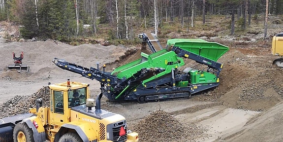 Sorteringsverk Terex Colt 1000