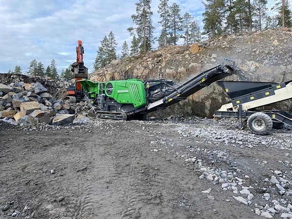 Förkross B340 Terex Evoquip *Lagermaskin*