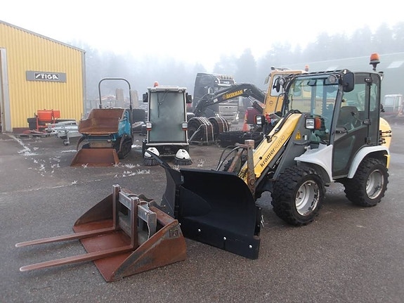 Kramer-allrad 350 med  motorhydraulik