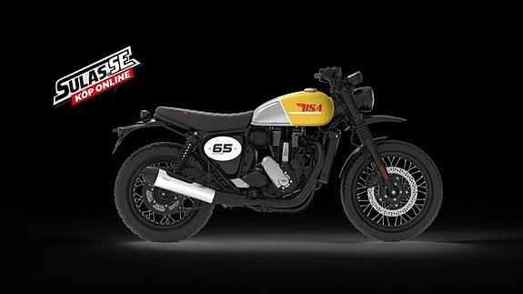 BSA Scrambler 650 Victor Yellow