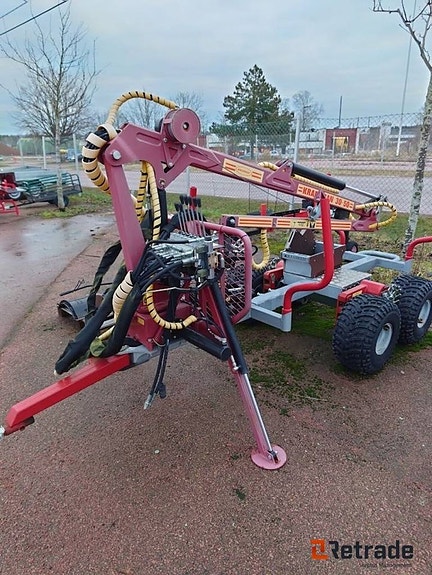 Timmertrailer Kranman T1715 4WD