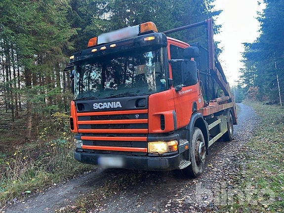 Lastbil containerlyft SCANIA P94GB4X2NZ230