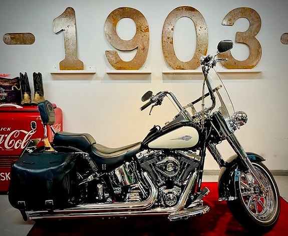 Harley-Davidson FLSTF Fat Boy Twin Cam i Toppskick!