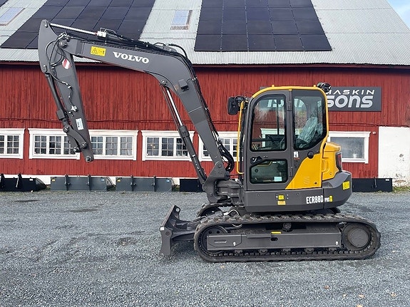 Volvo ECR88D Pro Steelwrist X12 Grip Ny Maskin!