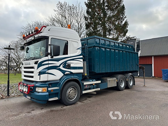 Lastväxlare Scania R500 med FTG V10CX kran