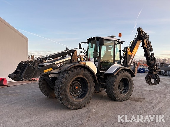 Grävlastare Huddig 1260D - Vagn & 9 redskap