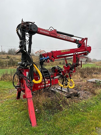 Patu 805 Stegmatare, 8m kran