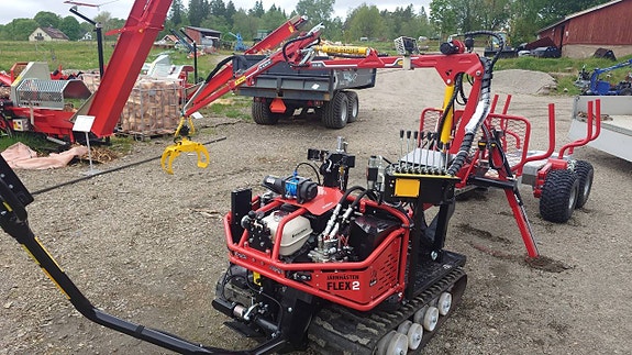 Järnhäst Flex2 med driven vagn