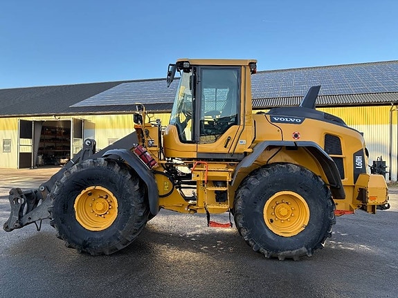 Volvo L60H lastmaskin, Agri Edition, long boom, drag