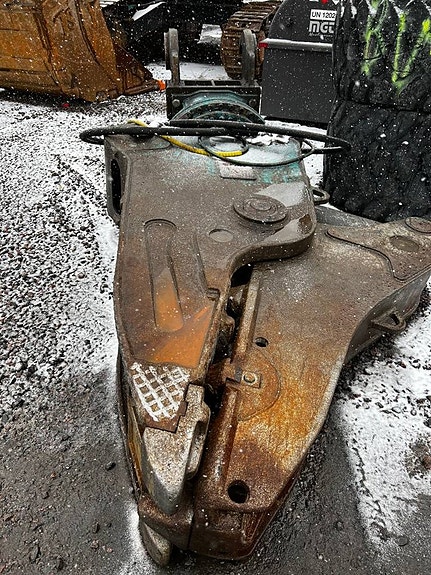 Pulvriserare Rivningsgrip Crusher