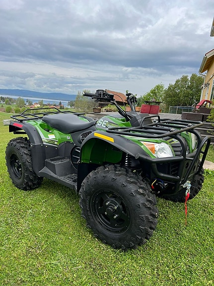 -- KM Tundra 4x4 ATV Electric  100% Elektrisk ATV för Vuxen