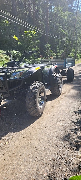 -- KM Tundra 4x4 ATV Electric  100% Elektrisk ATV för Vuxen 5 of 6