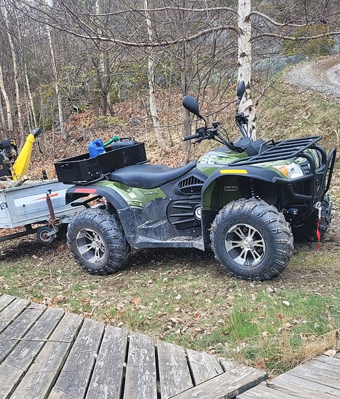 -- KM Tundra 4x4 ATV Electric  100% Elektrisk ATV för Vuxen 4 of 6