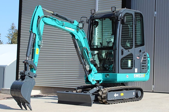 KAMPANJ! SUNWARD SWE20F MINIGRÄVARE - 2 ton Grävmaskin