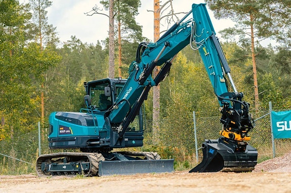 NY! Sunward SWE90UF-2PB Grävmaskin - Knäckbom - Engcon Paket