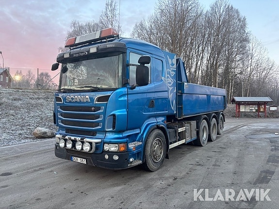 Tippbil Scania R560 8x4