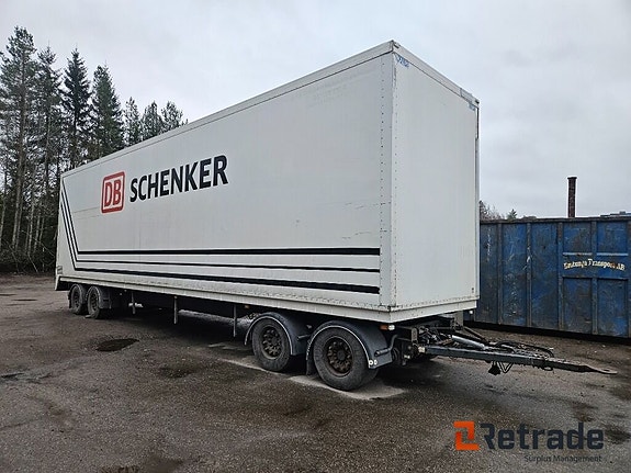 Skåpsläp Kaupe 4 utpe125