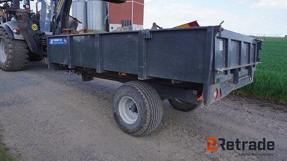 Schaktvagn K-Vagnen 7,0 styrbart drag