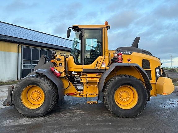 Volvo L90H lastmaskin, spakstyrning, breda däck