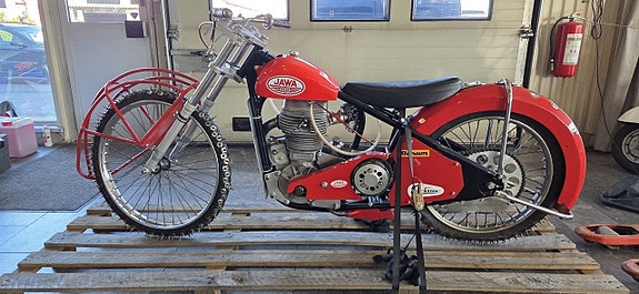 Java 500 cc Isracing mc Helrenoverad