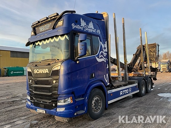 Timmerbil Scania R770b