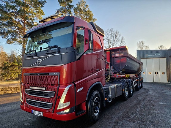 VOLVO FH 540 6X4 DRAGBIL+TIPPTRAILER