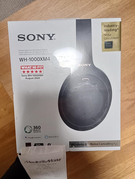 Sony , trådlösa med ljudcancellering wh-1000xm4 image 3