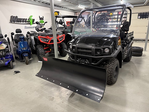 Kawasaki Mule SX med snöplog " DEMOKÖRD "