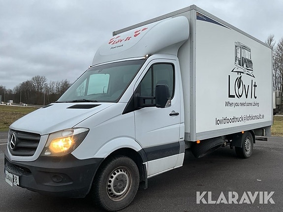 Mercedes-Benz 316 Chassi volymskåp bakgavelly