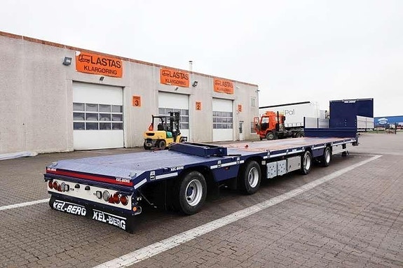 Kel-Berg 18,4m Jumbo trailer med VSE styrning snabb lev