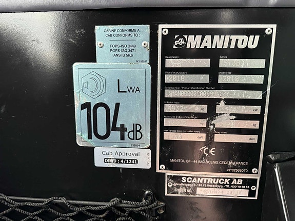 Manitou MLT 625-75 H ELITE 17 of 23